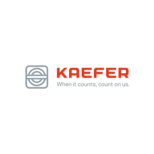 KAEFER-Logo auf weißem HIntergrund
